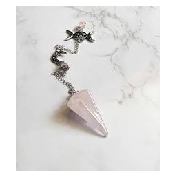 pendolo quarzo rosa