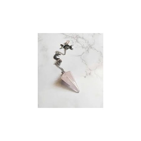 pendolo quarzo rosa