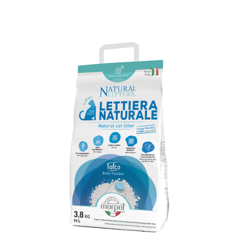 marpet natural lettiera talco