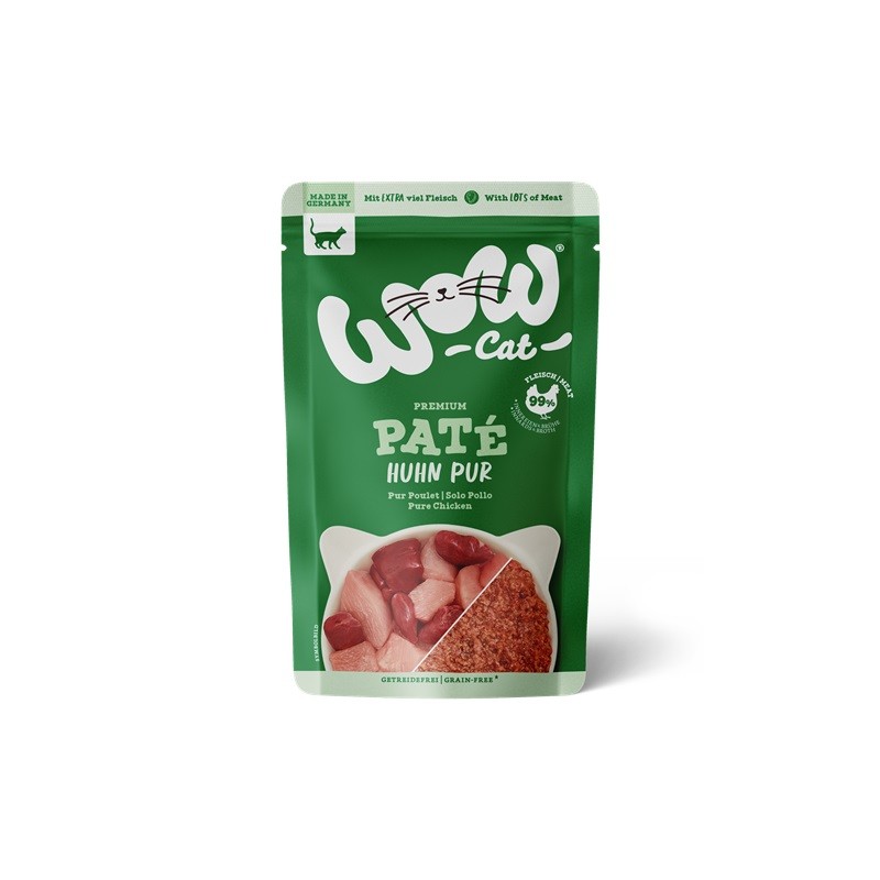 Wow al Pollo puro patè 125 gr Grain Free Adulti - Sterilizzati