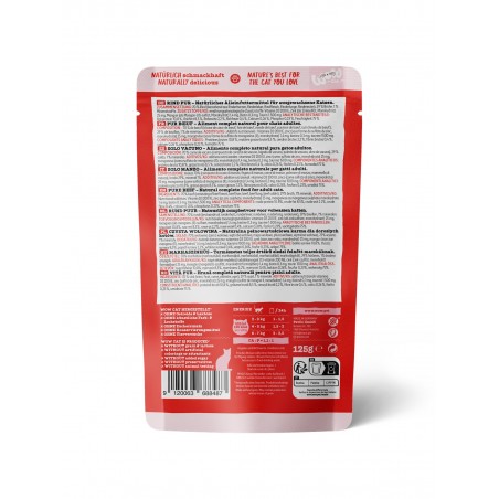Wow al Manzo puro patè 125 gr Grain Free Adulti - Sterilizzati