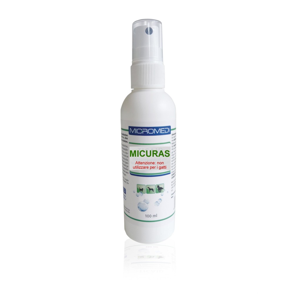 Micromed Vet Micuras Gel con Ioni d'Argento per Dermatiti/Ferite