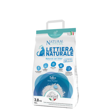 marpet natural lettiera talco