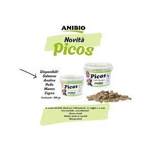 Anibio Picos Salmone snack morbido 300 gr Senza Cereali