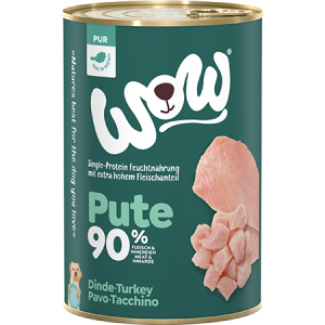 Wow 400 gr al Tacchino Monoproteico Grain Free