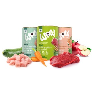 copy of Wow Adult Turkey with courgette150 gr