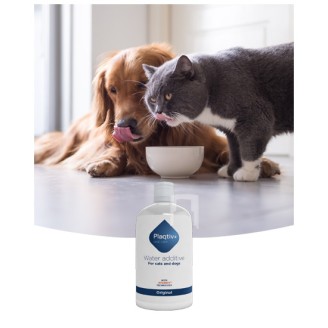 Plaqtiv+ da aggiungere all'acqua da bere 500 ml - cane e gatto