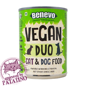Benevo Duo 354 gr Complete Vegan Food for dog and cat