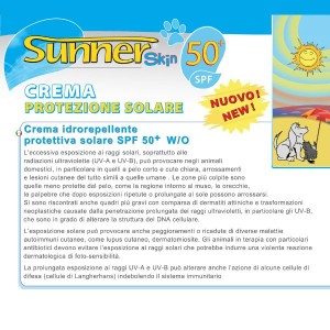 Protezione Solare  SPF50+ Sunner Skin per cani e gatti