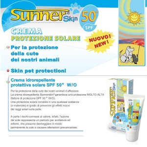 Protezione Solare  SPF50+ Sunner Skin per cani e gatti