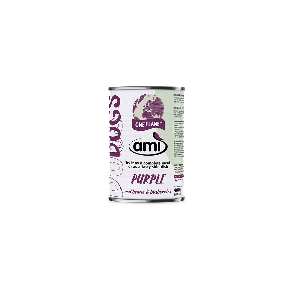 Amì Dog Purple weat Food Vegan  400 gr