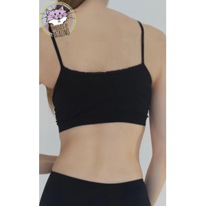 Eco Top Brassiere Vegan Bamboo Spallina fine