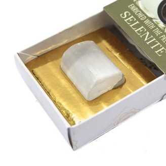 Green Tree Incenso Gemstone Healing Selenite