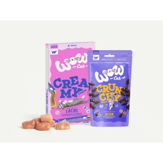 Wow snack creamy con pollo grain free