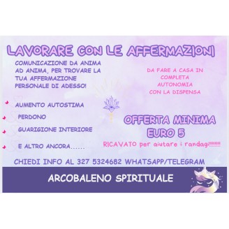 Il potere delle Affermazioni