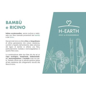 Slip donna Vita Bassa Bamboo & Ricino