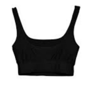 Eco Top Brassiere Vegan Spallina Larga Bamboo