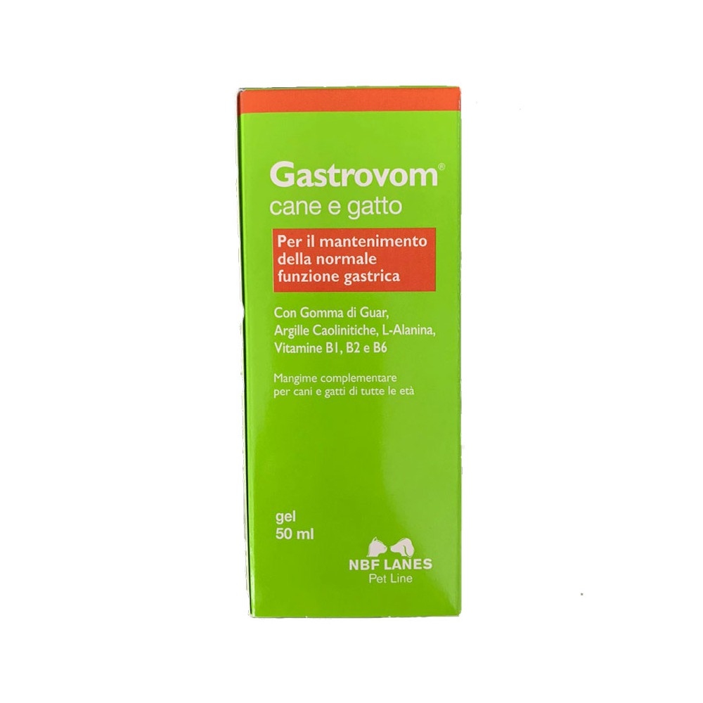 GASTROVOM Funzioni Gastrointestinali per cane, gatto e piccoli mammiferi