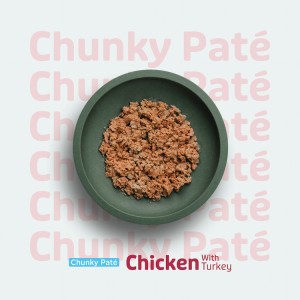 Prins Chunky Patè 70gr Pollo Tacchino per gatto