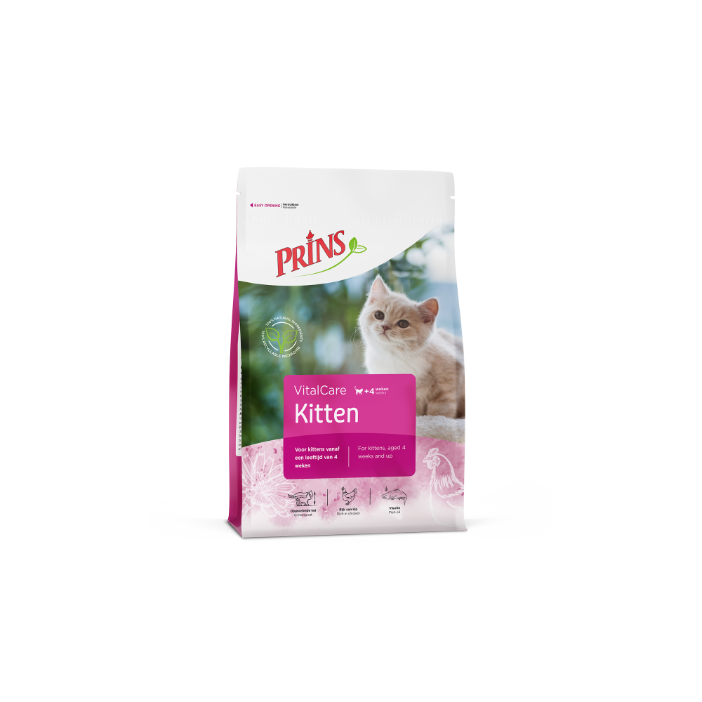 Prins Crocchette 1.5 kg Vital Care Kitten per gattini dalla 4^  settimana