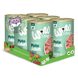 Wow 6x400 gr umido al Tacchino Grain Free