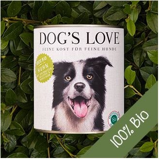 Dog's Love 800gr Bio Pollo grano saraceno sedano Gluten Free