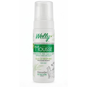 WELLY MOUSSE OLIO DI NEEM Cane Gatto