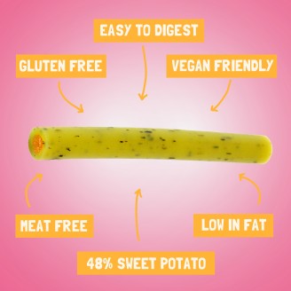 Pawtato Spinach and Kale Sticks 120g Benevo