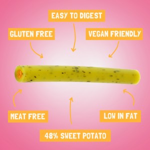 Pawtato Stick di Spinaci Vegan  120 gr Benevo