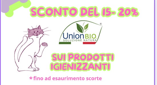 SCONTO UNION BIO 